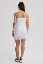 Vestido Mujer Corto Blanco