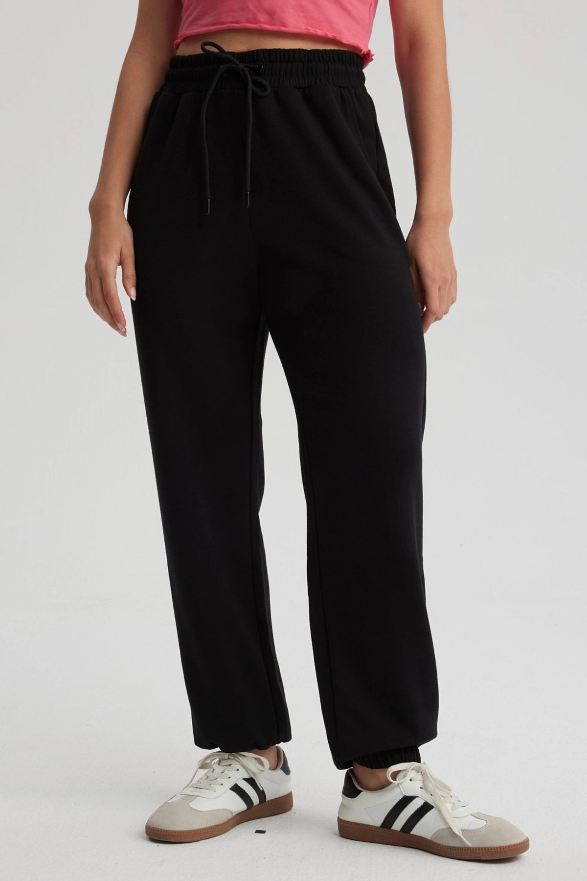 Pantalón Buzo Mujer Jogger Negro