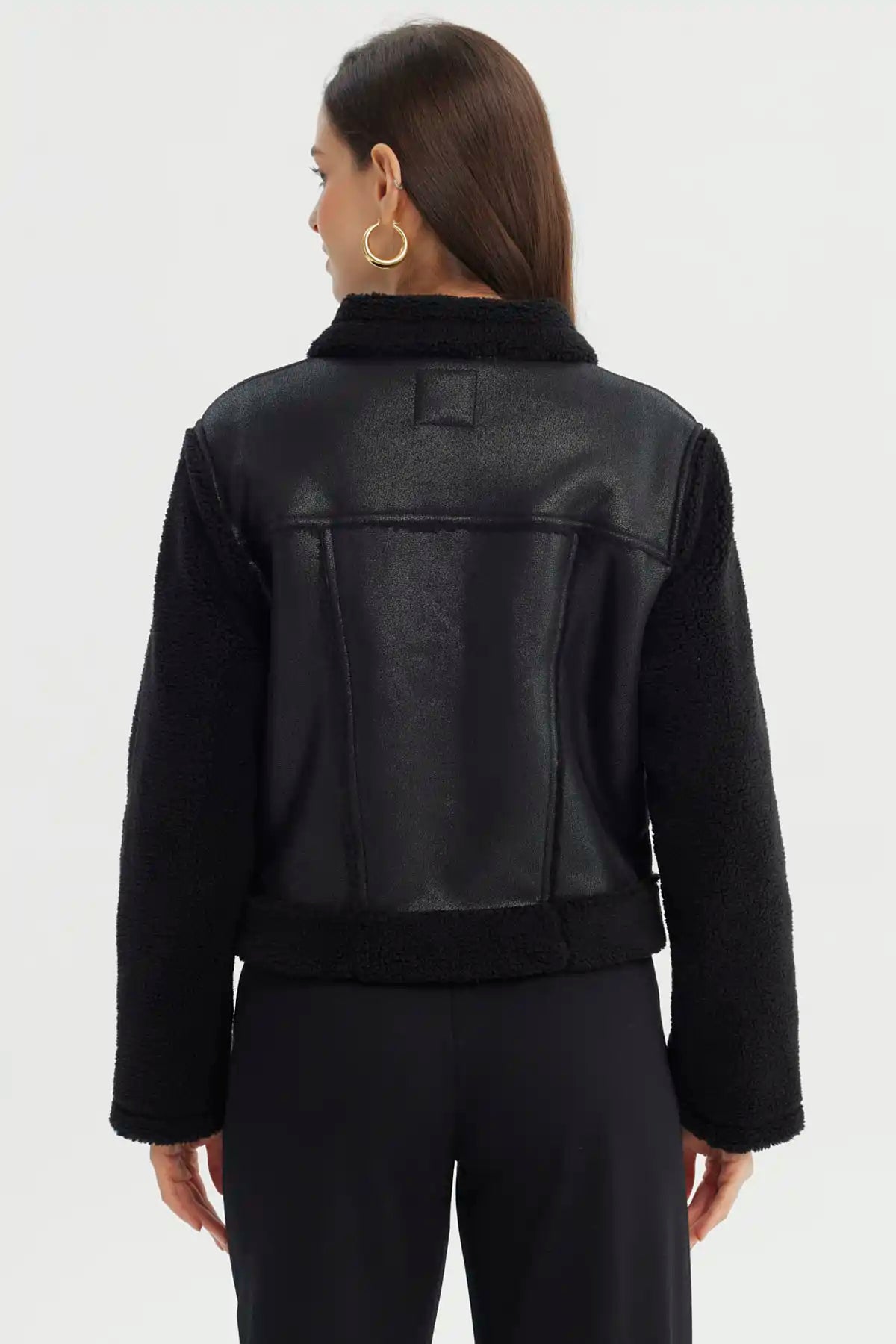 Chaqueta Mujer Bonded Negro