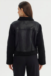 Chaqueta Mujer Bonded Negro