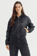 Chaqueta Mujer Regular Negro
