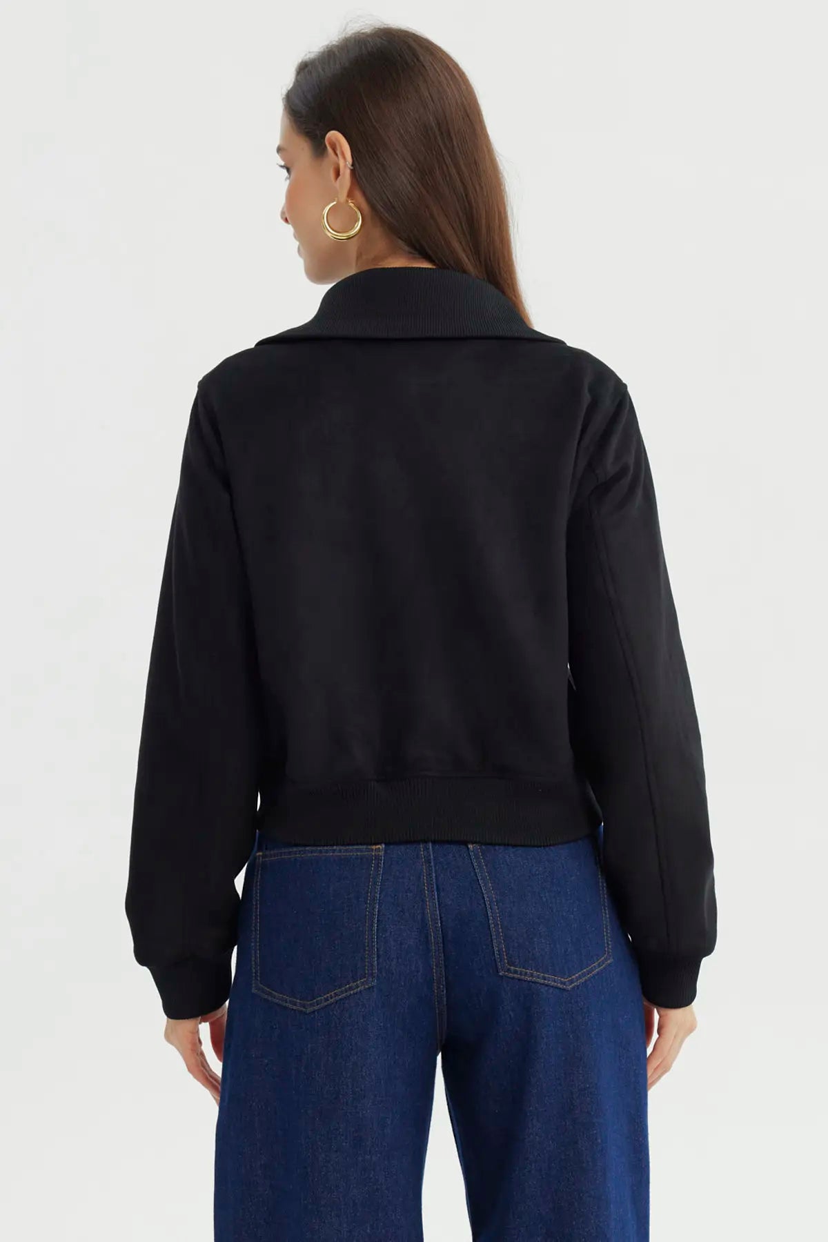 Chaqueta Mujer Slim Negro