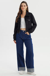 Chaqueta Mujer Slim Negro