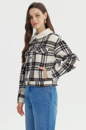 Chaqueta Mujer Slim Gris