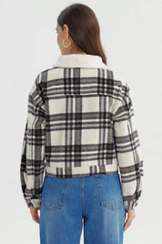 Chaqueta Mujer Slim Gris