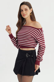 Sweater Mujer Classic Burdeo