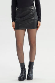 Falda Mujer Tipo Short Negro