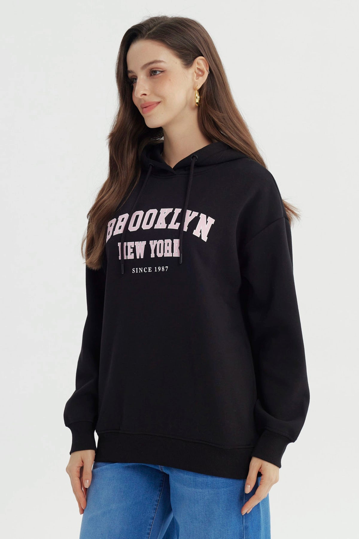 Polerón Mujer Classic Negro