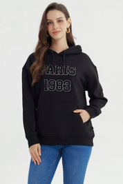 Polerón Mujer Slim Negro