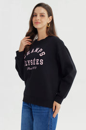 Polerón Mujer Classic Negro