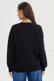 Polerón Mujer Classic Negro