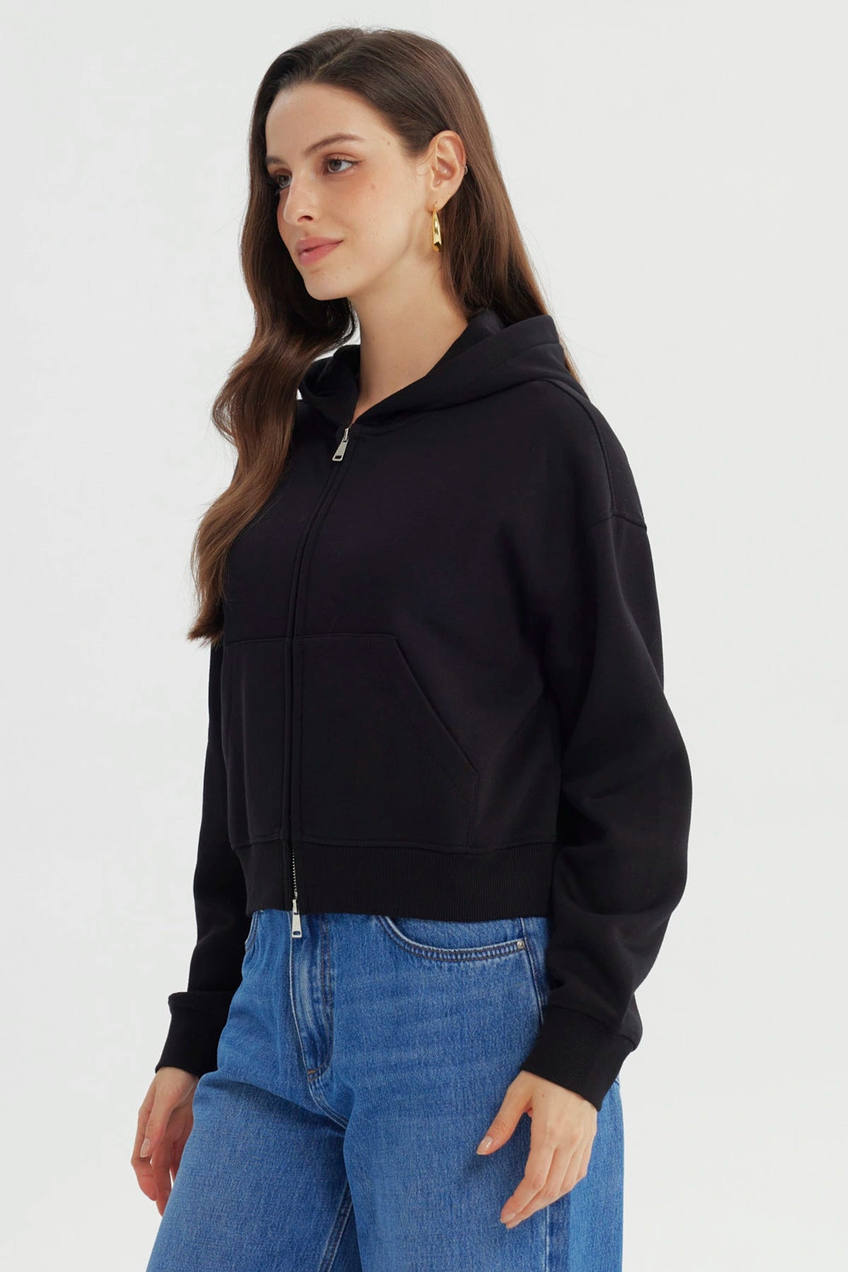 Polerón Mujer Classic Negro