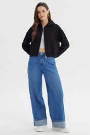 Polerón Mujer Classic Negro