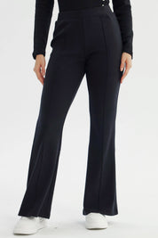 Pantalón Mujer Flare Negro