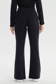 Pantalón Mujer Flare Negro