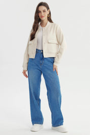 Chaqueta Mujer Classic Crudo