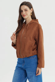 Chaqueta Mujer Classic Camel