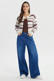 Sweater Mujer Regular Crudo