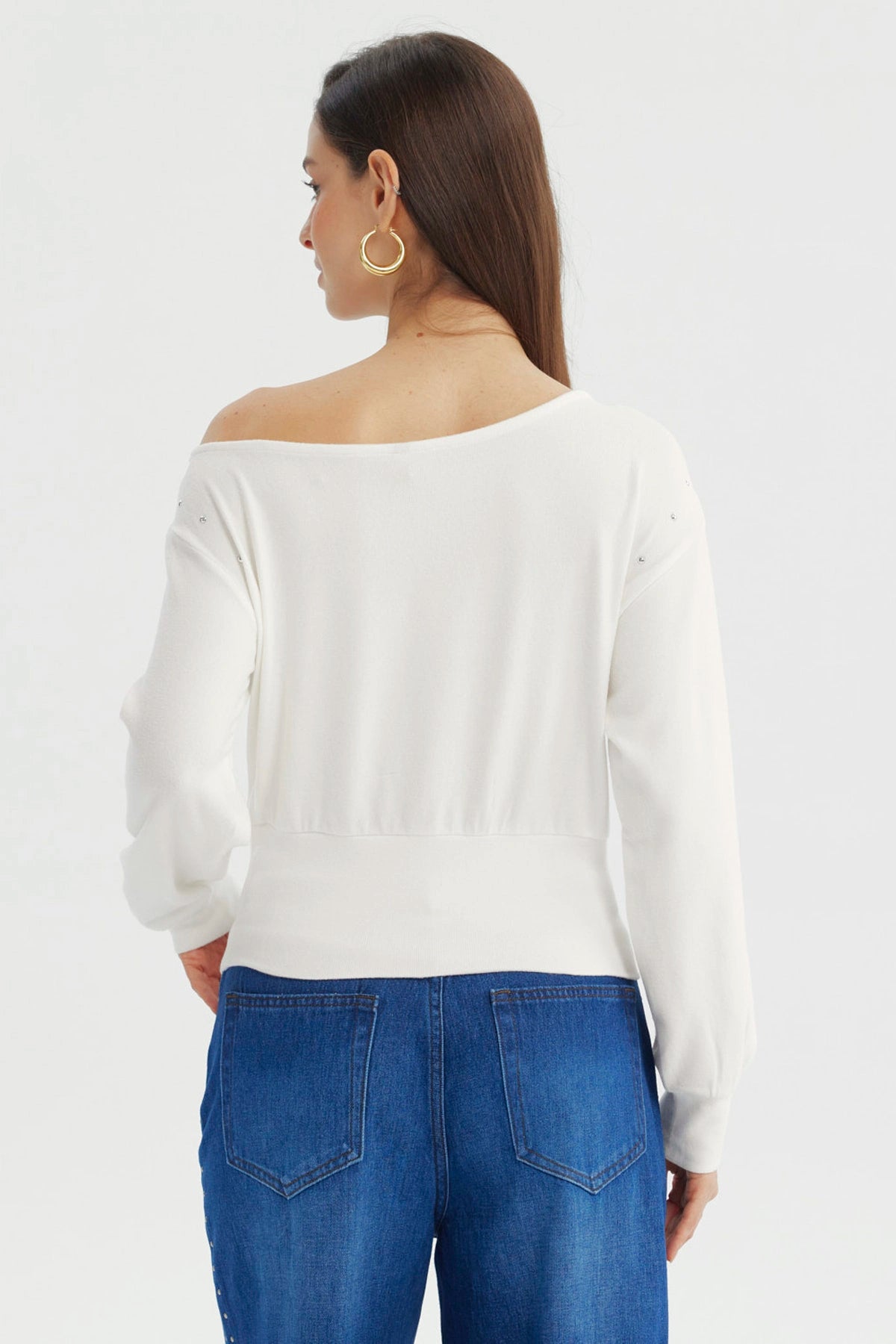 Sweater Mujer Classic Crudo