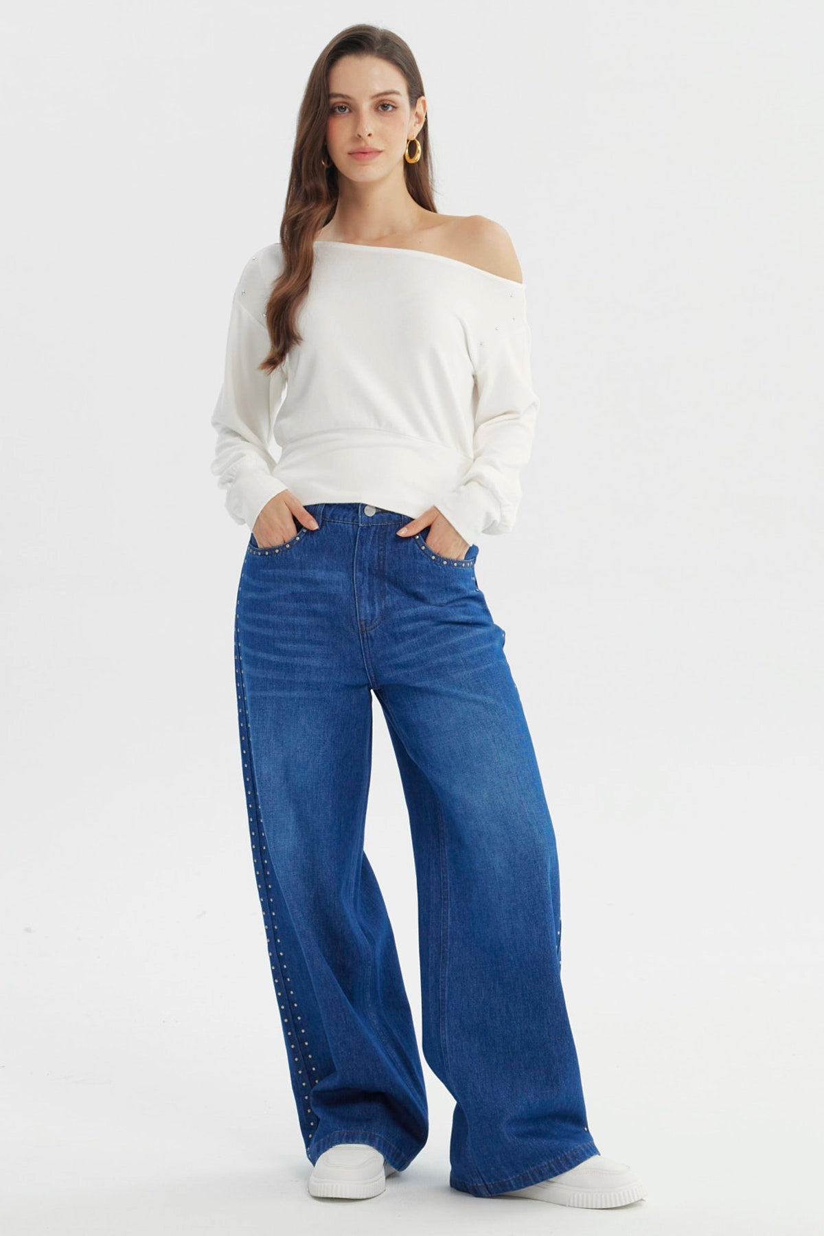 Sweater Mujer Classic Crudo