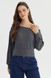 Sweater Mujer Classic Gris Oscuro
