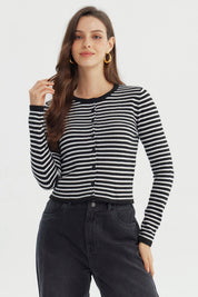 Sweater Mujer Slim Negro