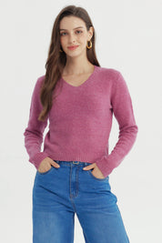 Sweater Mujer Regular Rosado