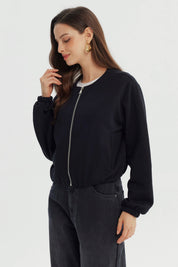 Polerón Mujer Classic Negro