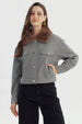 Chaqueta Mujer Juvenil Gris Melange