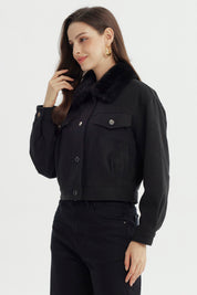 Chaqueta Mujer Juvenil Negro