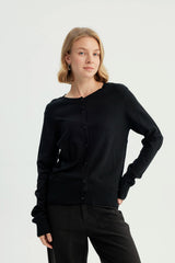Sweater Mujer Regular Negro