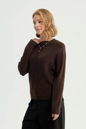 Sweater Mujer Classic Chocolate
