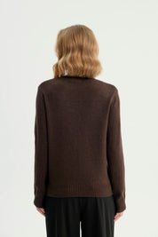 Sweater Mujer Classic Chocolate