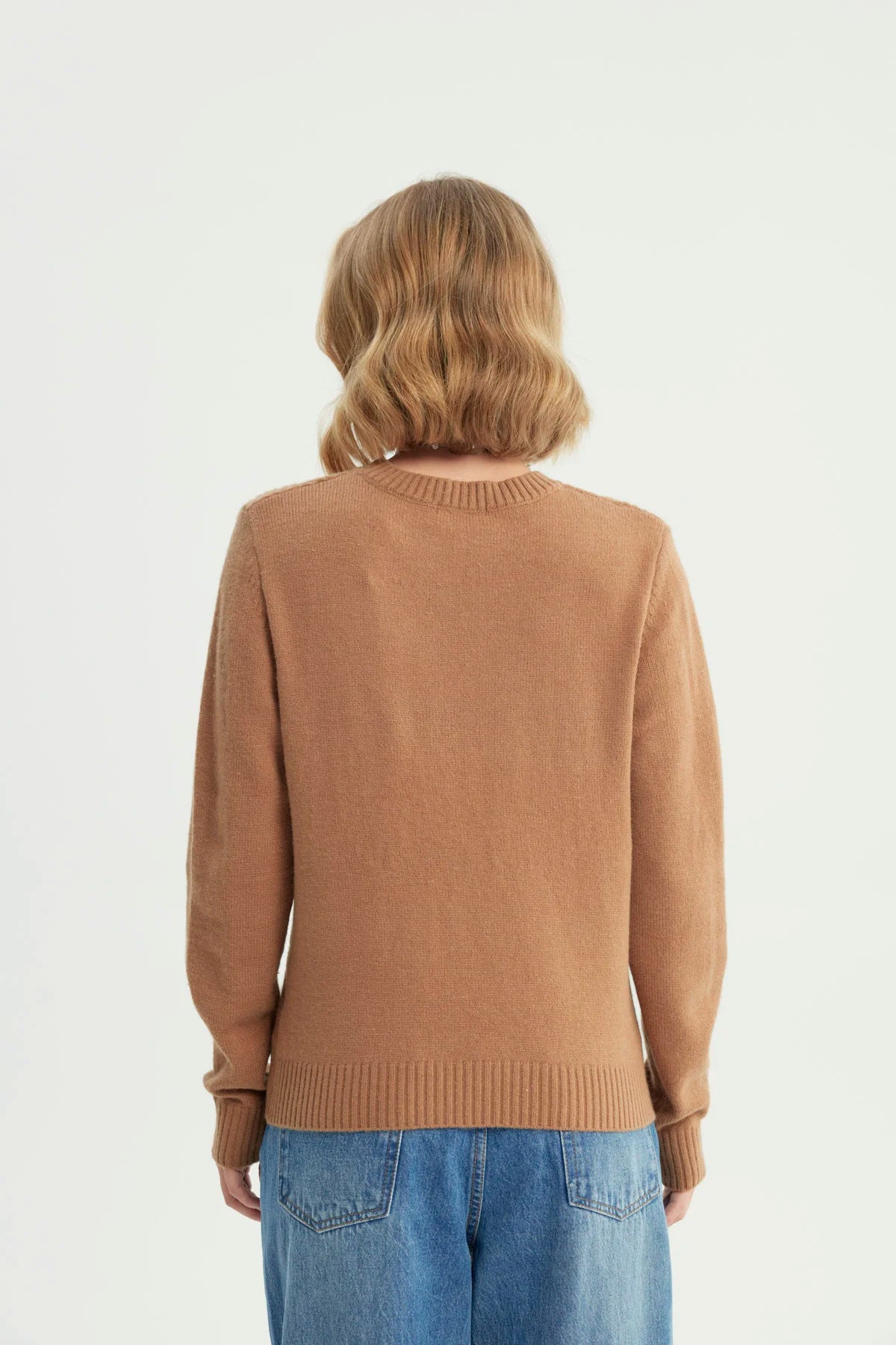 Sweater Mujer Classic Camel