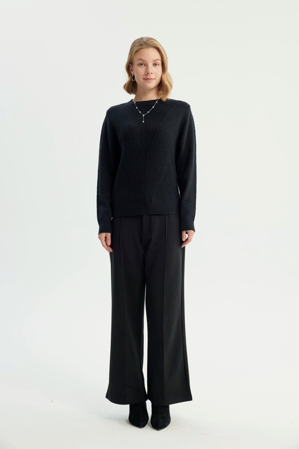 Sweater Mujer Classic Negro