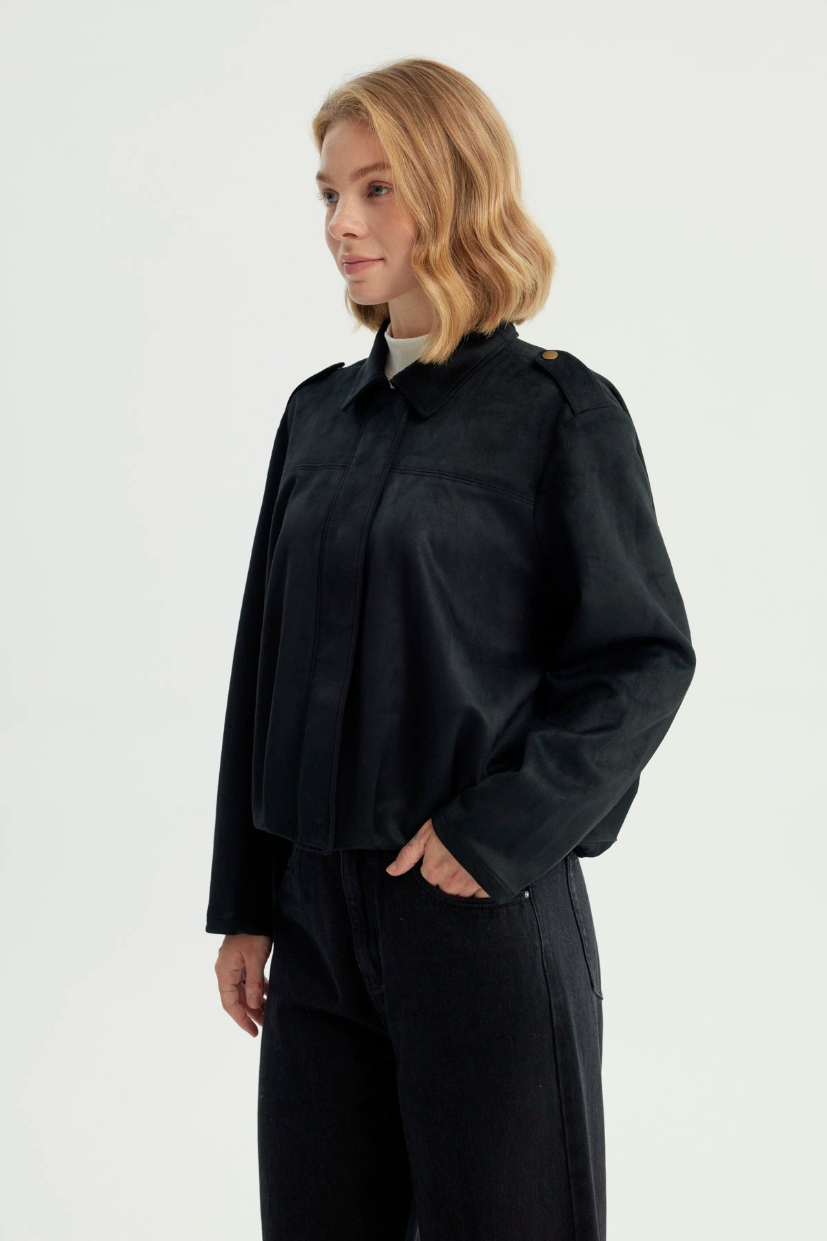 Chaqueta Mujer Classic Negro