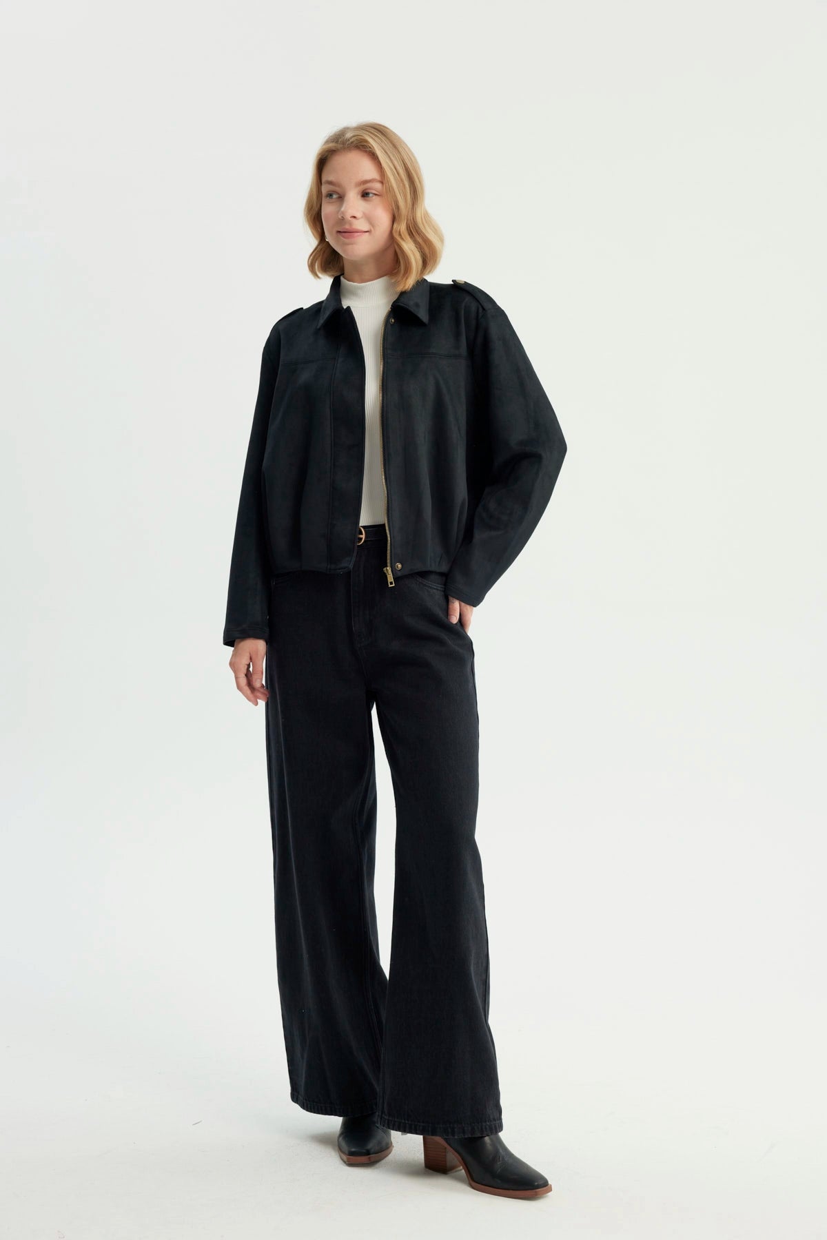 Chaqueta Mujer Classic Negro