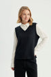 Sweater Mujer Regular Negro