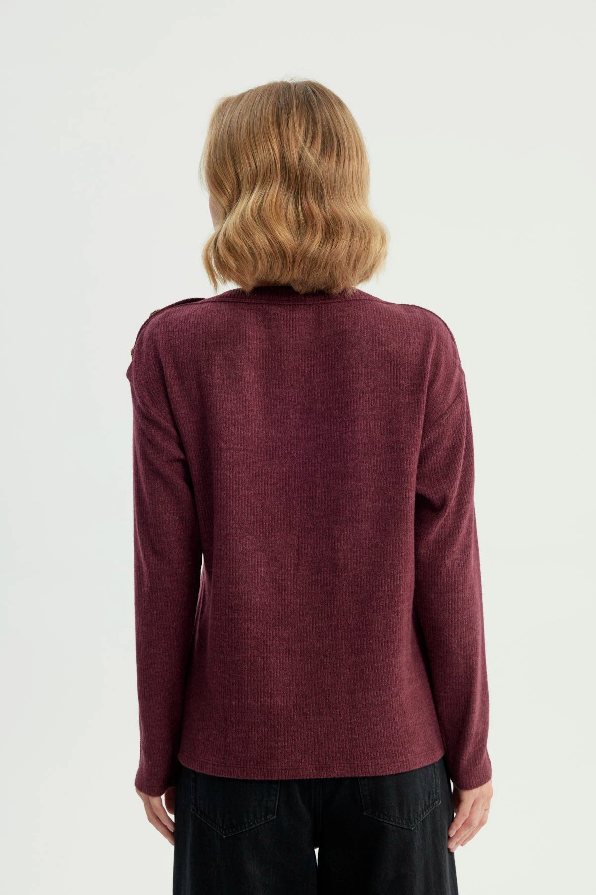 Sweater Mujer Clásico Rojo