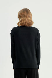 Sweater Mujer Clásico Negro