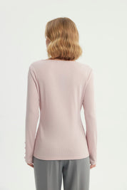 Polera Mujer Slim Rosado