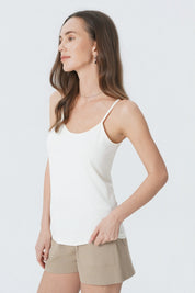Peto Básico Tirante Mujer Crema