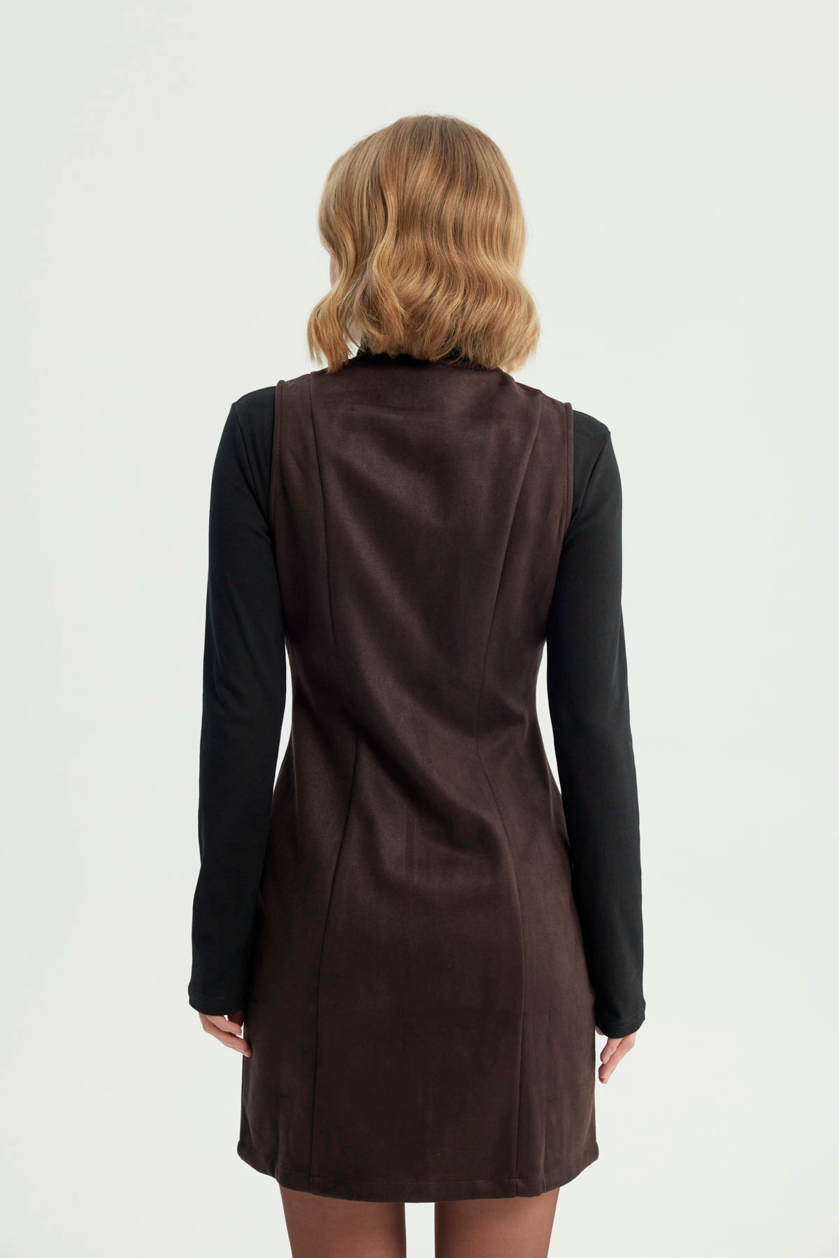 Vestido Mujer Casual Chocolate