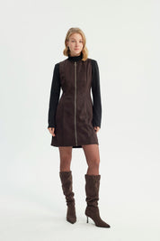 Vestido Mujer Casual Chocolate