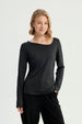 Polera Mujer Ajustado Negro