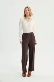 Polera Mujer Slim Crudo