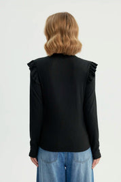 Polera Mujer Slim Negro