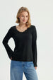 Polera Mujer Slim Negro