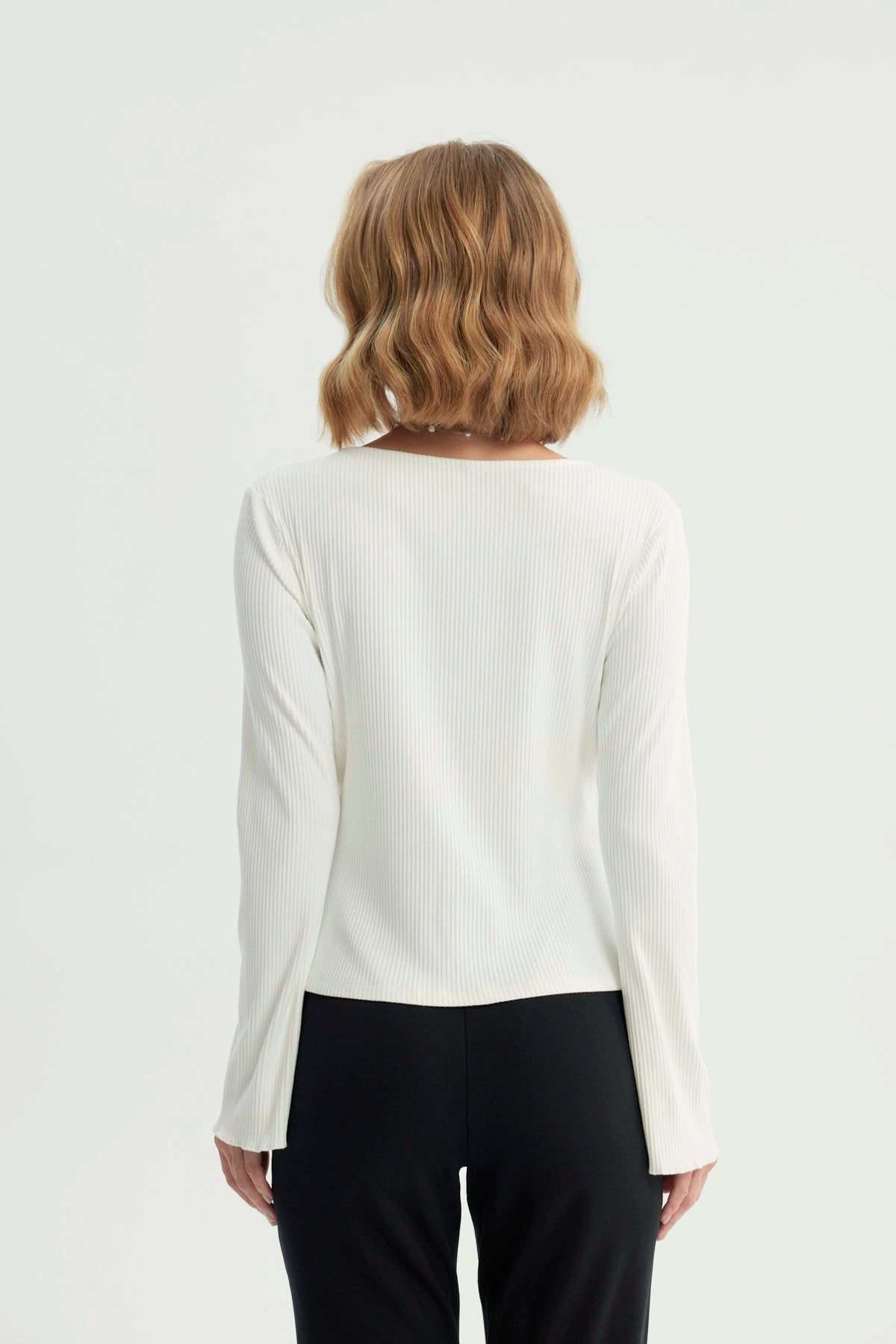 Polera Mujer Slim Crudo