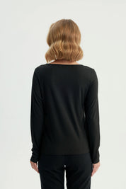 Polera Mujer Regular Negro